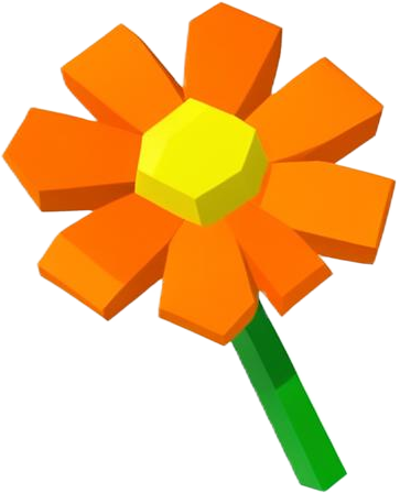 Orange flower